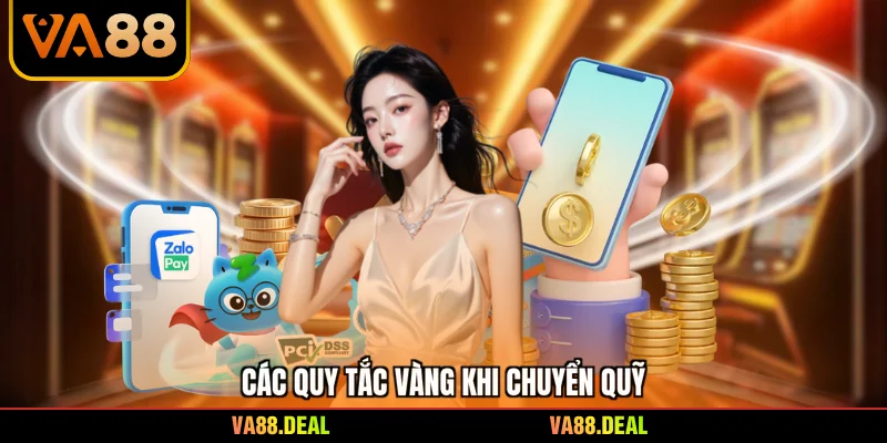 Các quy tắc vàng khi chuyển quỹ