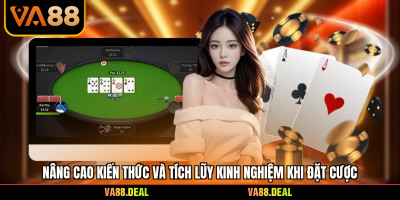 Kinh nghiệm 1 Nâng cao kiến thức và tích lũy kinh nghiệm khi đặt cược