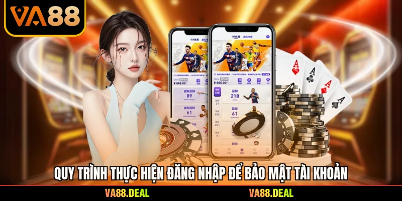 Đăng nhập 1 Quy trình thực hiện đăng nhập để bảo mật tài khoản